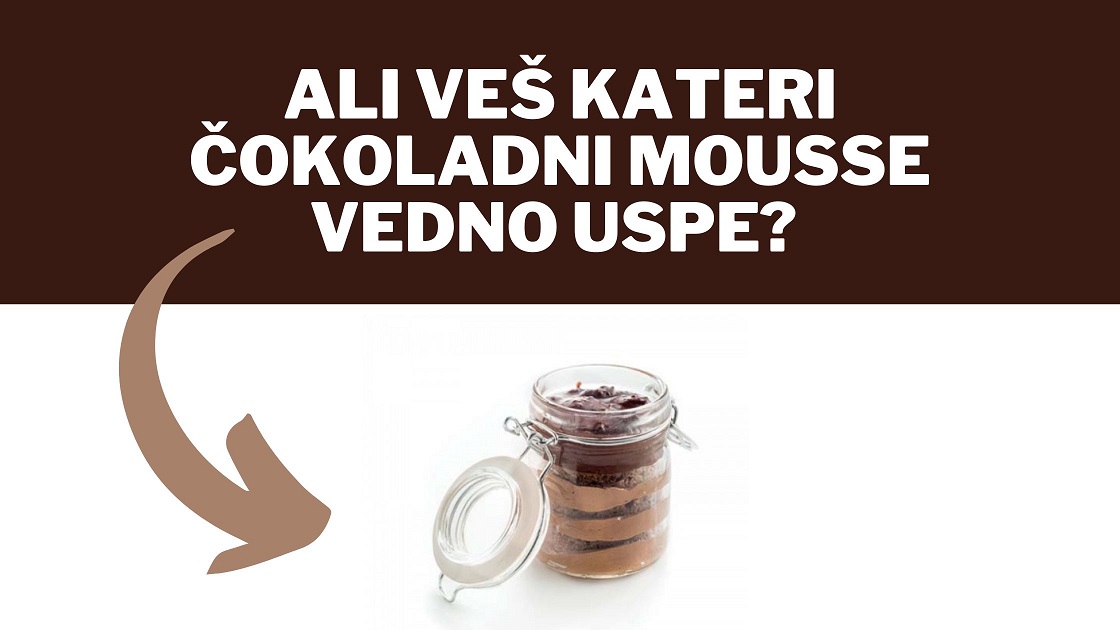 Povezava na čokoladni mousse